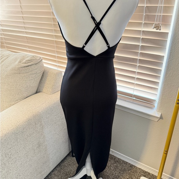 The Perfect little black dress by ASOS Elegant Black Spaghetti Strap dress! - Picture 2 of 10